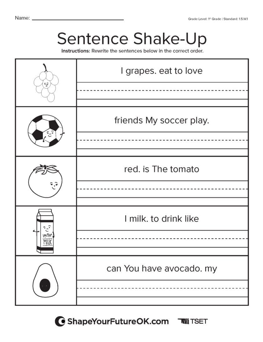 Free Printable Activity Pages For Kids
