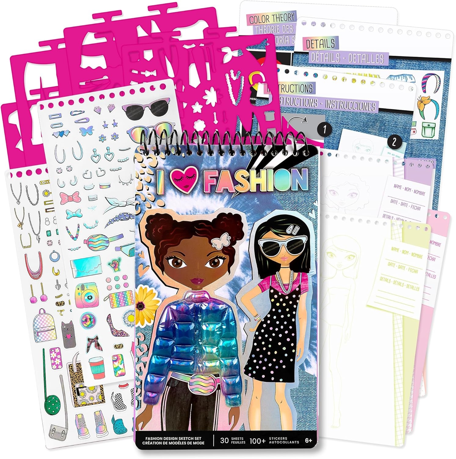 Fashion Angels Sketch Portfolio Printable Pages