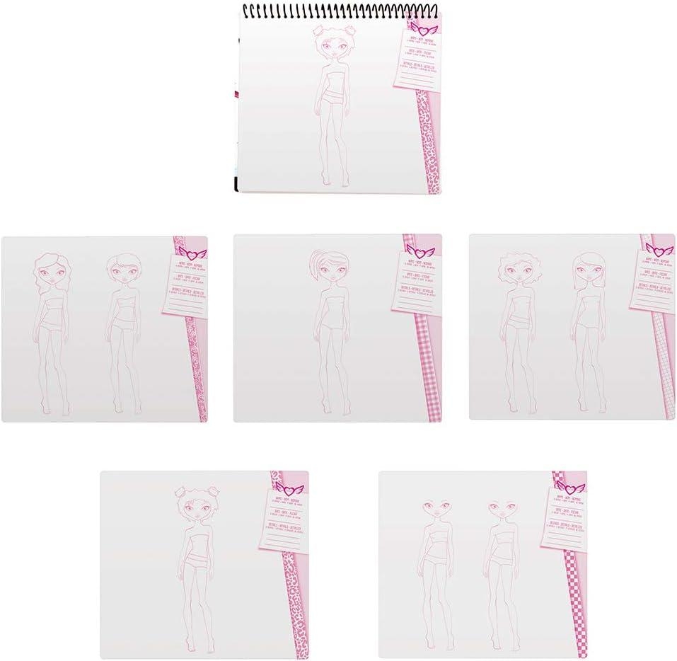 Fashion Angels Fashion Design Sketch Portfolio Full Size Book For Kids Brown A Includes Makeup Hair Design 11451 Buy Now With Express International Delivery GoSupps