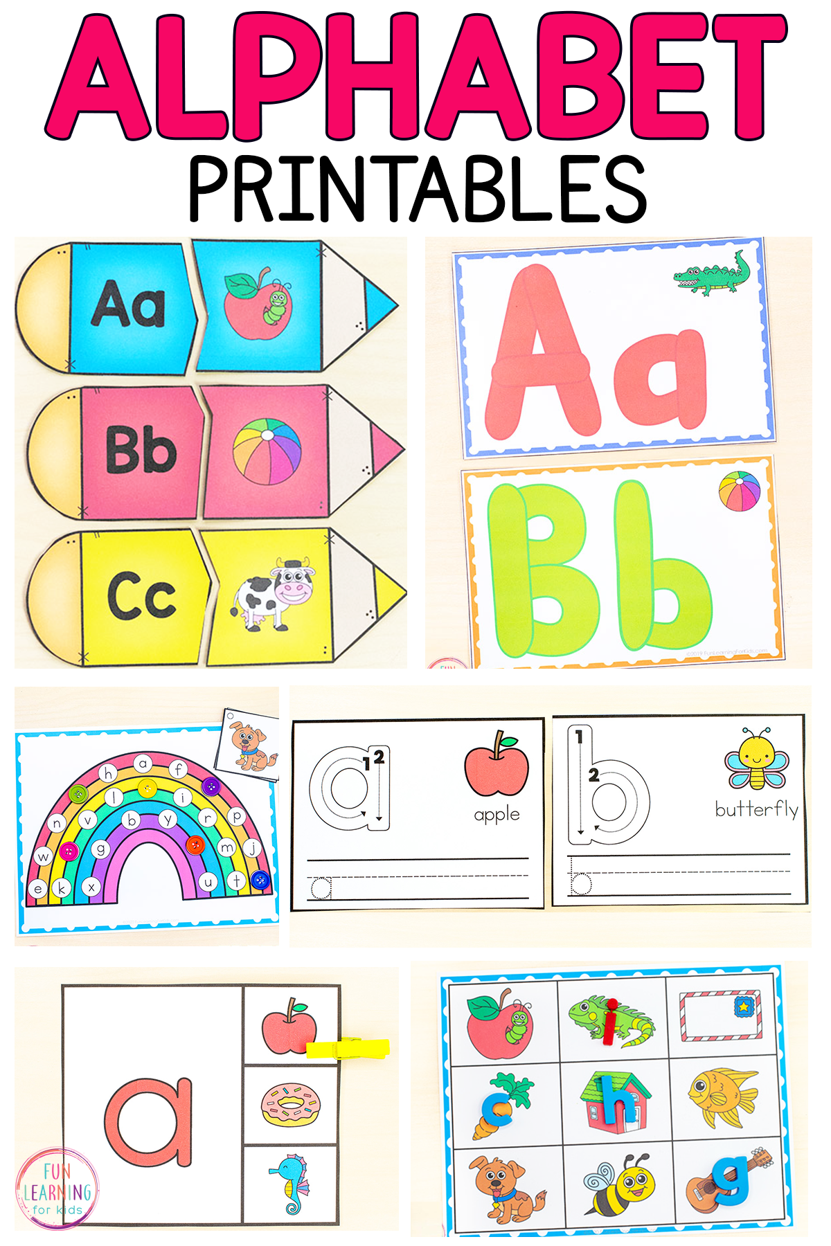 Printable Alphabet Pages For Preschoolers