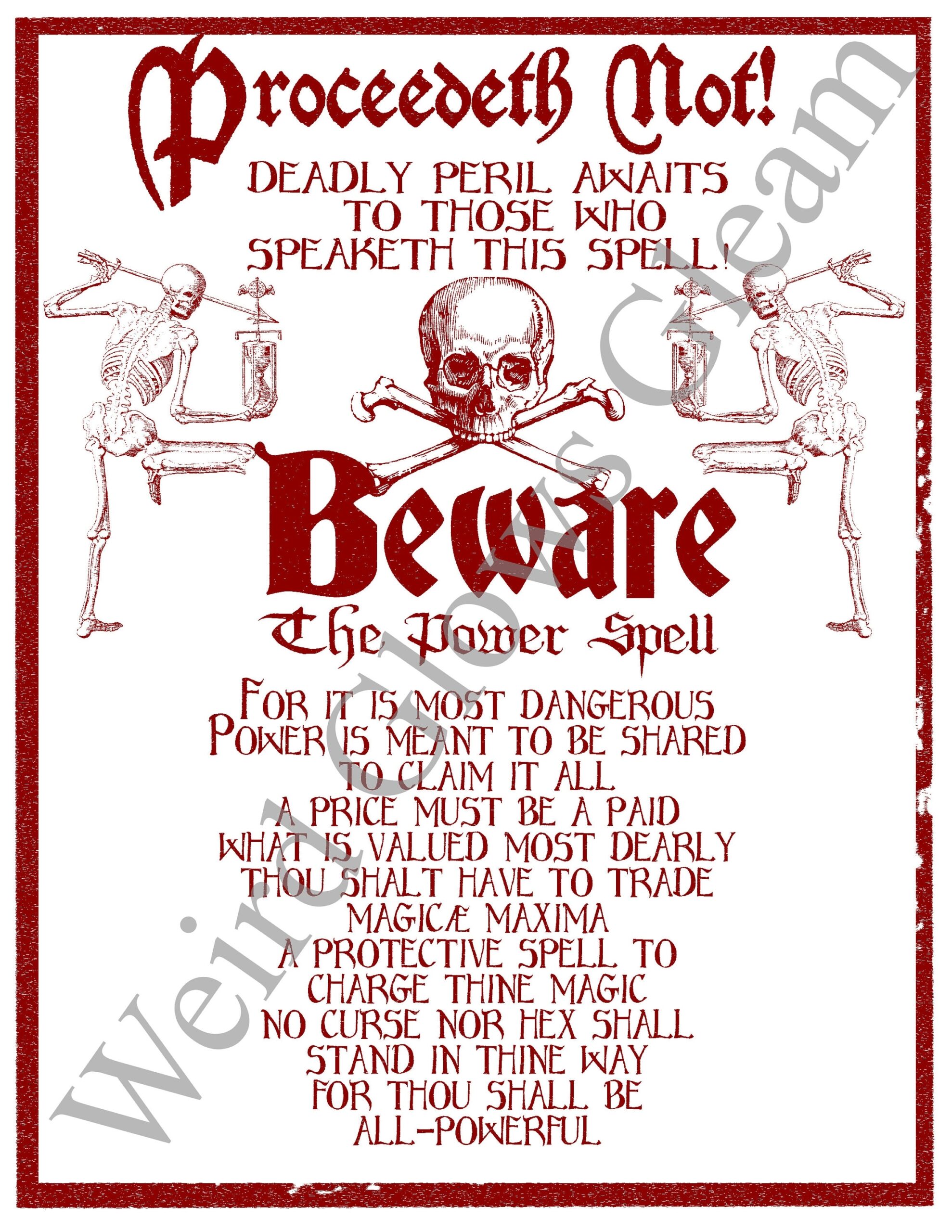 Hocus Pocus Spell Book Pages Printable